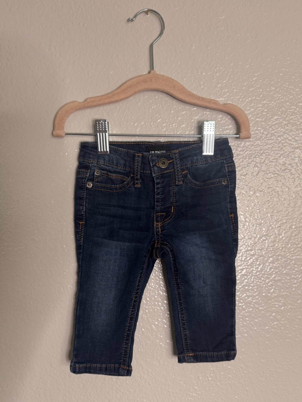 Hudson Jeans Kids Dark Blue Denim Jeans